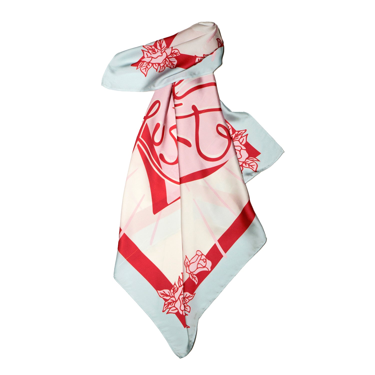 Love or Lust Rock n' Roll Scarf - Black Cake Clothing