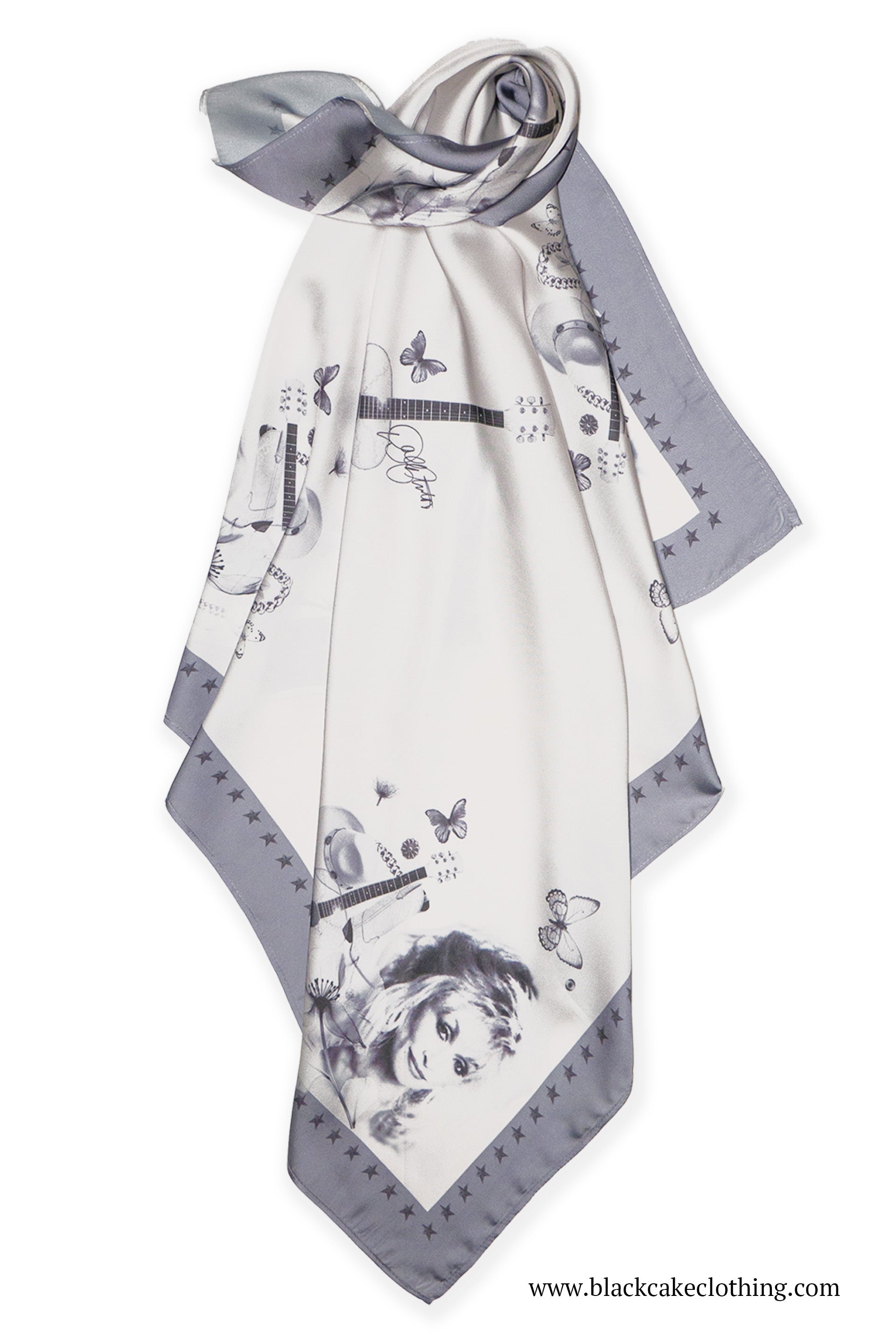 Limited Edition Dolly Parton Love Butterflies Scarf