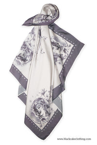 Limited Edition Marilyn Monroe Diamonds & Roses Scarf
