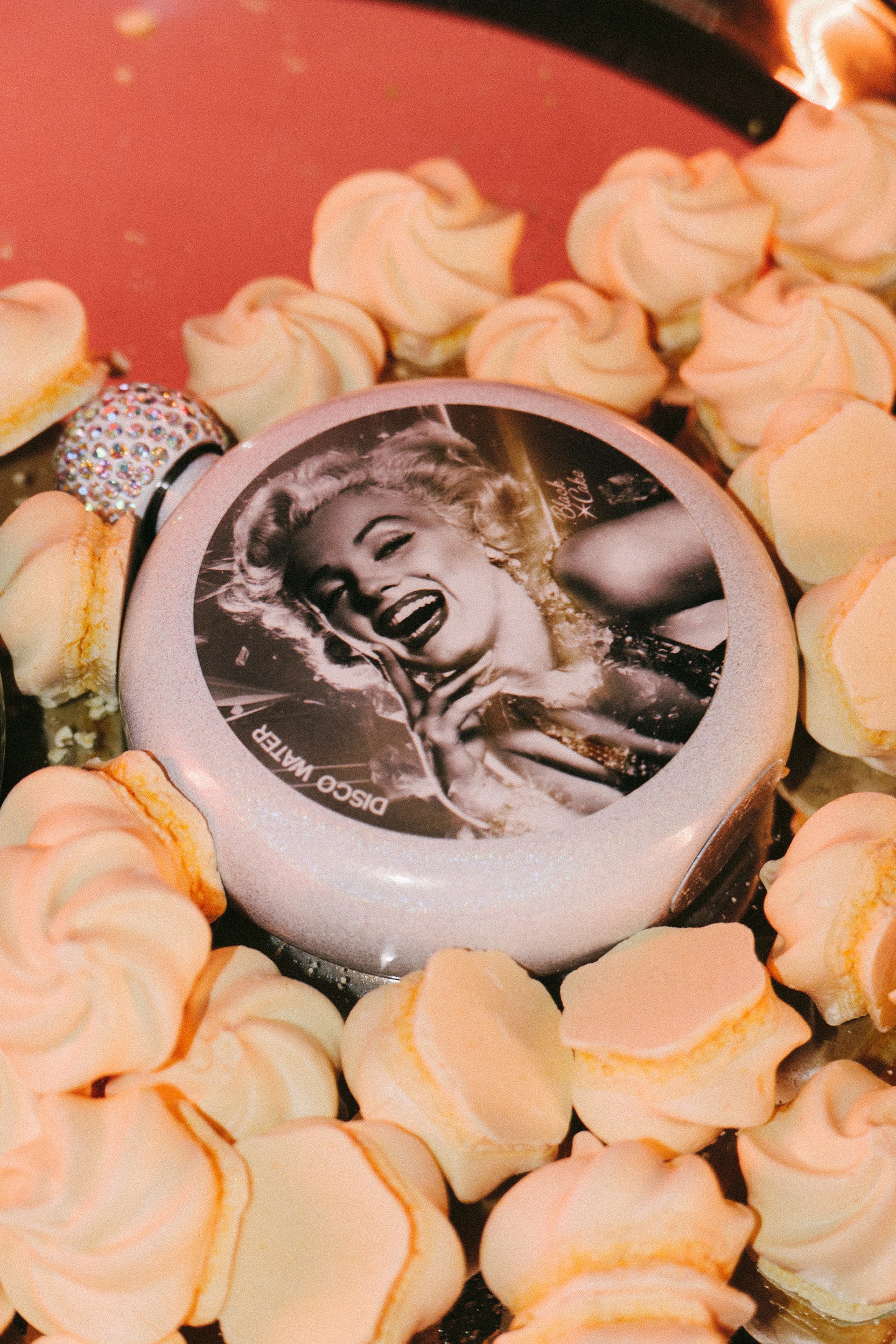 Limited Edition Marilyn Monroe Tribute Glitter Iridescent Spirit Flask
