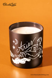 Aries Zodiac Horoscope Massage Candle