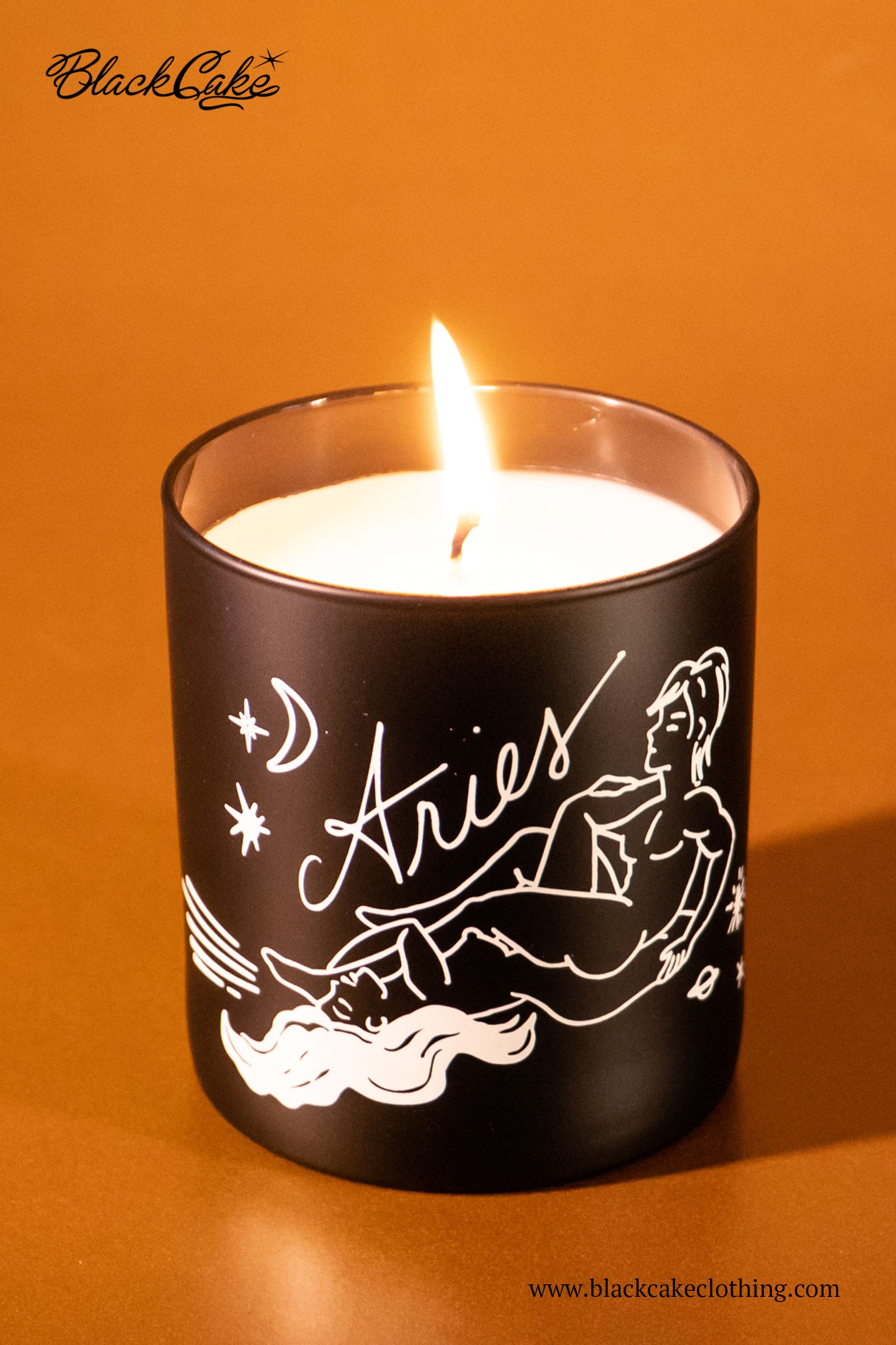 Aries Zodiac Horoscope Massage Candle