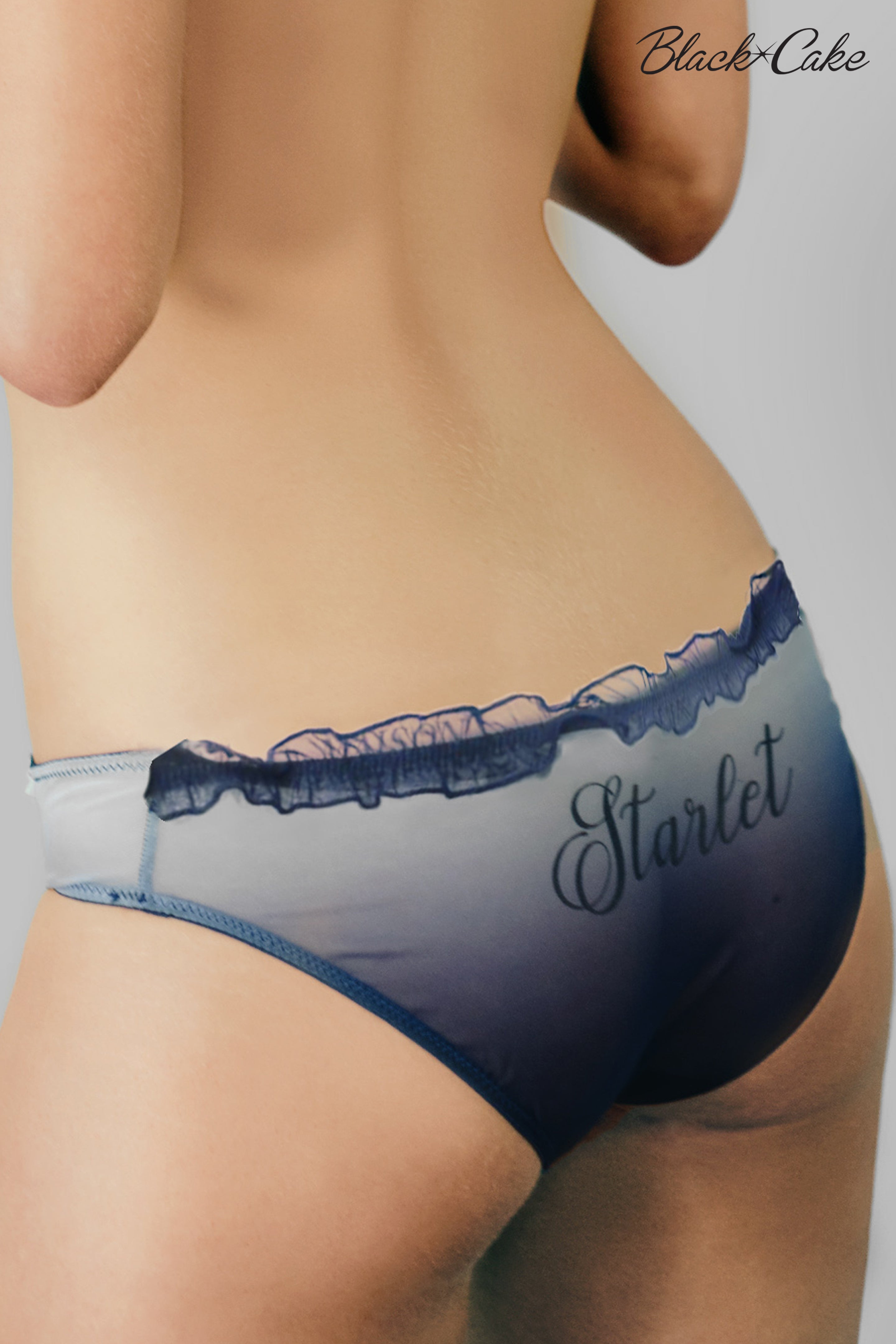 3 Pack Sexy Sheer Ruffle Mesh Panties