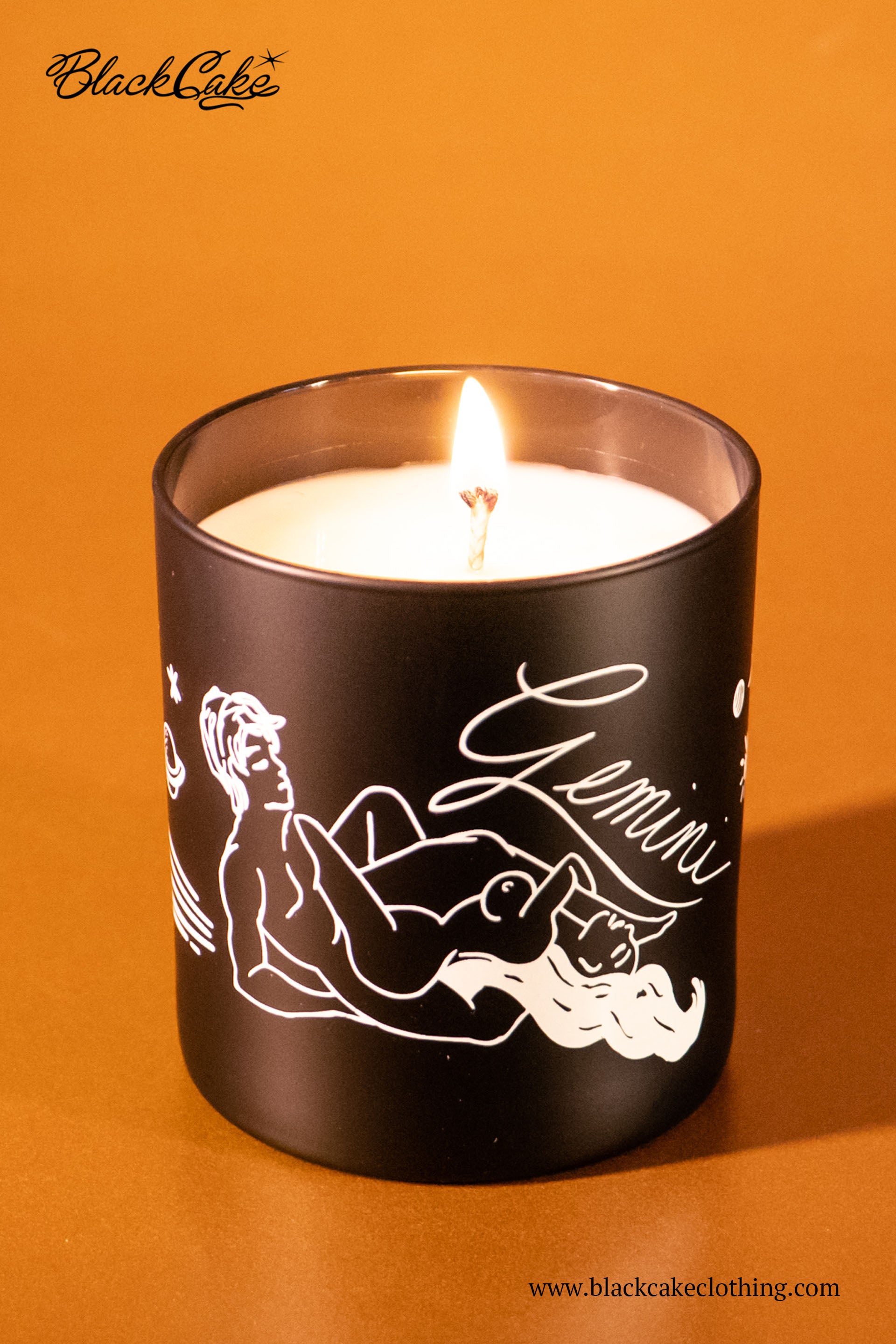 Gemini Zodiac Horoscope Massage Candle