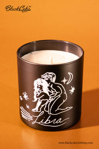 Libra Zodiac Horoscope Massage Candle