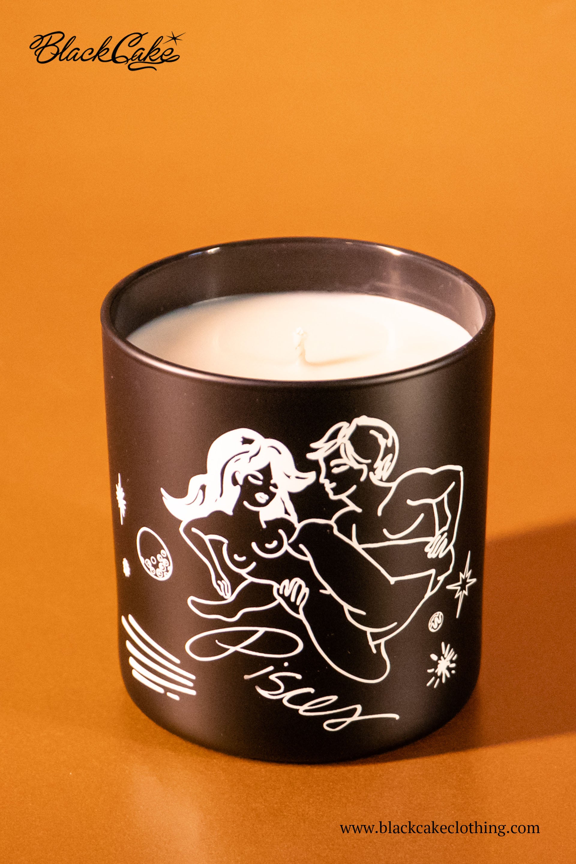 Pisces Zodiac Horoscope Massage Candle