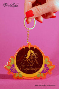 Sagittarius Zodiac Sign Keychain