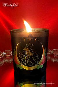Zodiac Massage Candle Scorpio, Light Sugar Rose Petal Fragrance