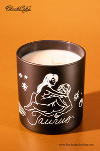 Taurus Zodiac Horoscope Massage Candle