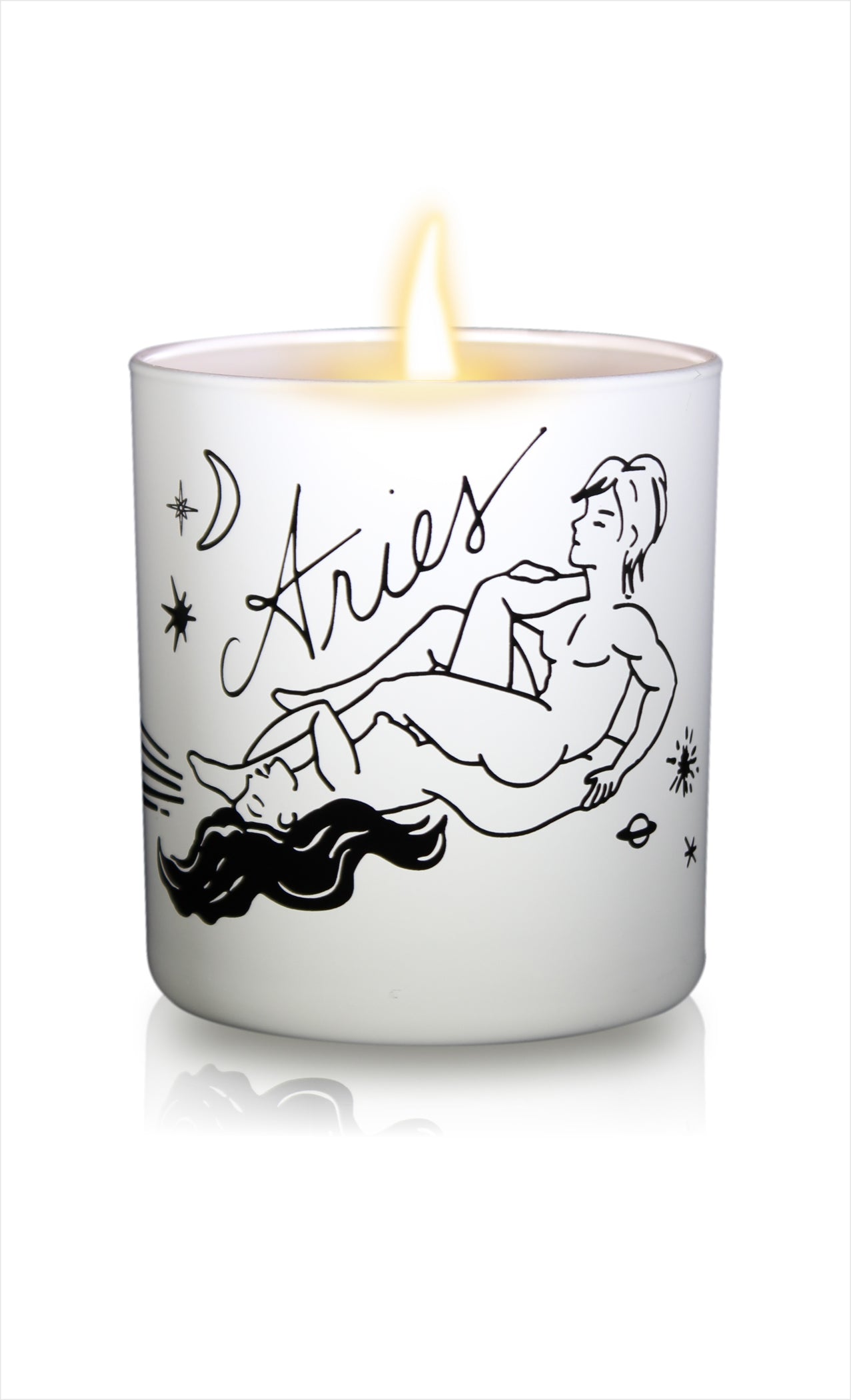 Zodiac Massage Candle Aries, Vanilla Fragrance
