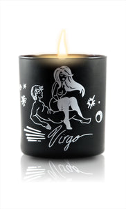 Zodiac Massage Candle Virgo, Garden Floral Fragrance