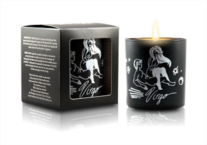 Zodiac Massage Candle Virgo, Garden Floral Fragrance