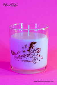 Cancer Zodiac Scented Soy Coconut Wax Candle