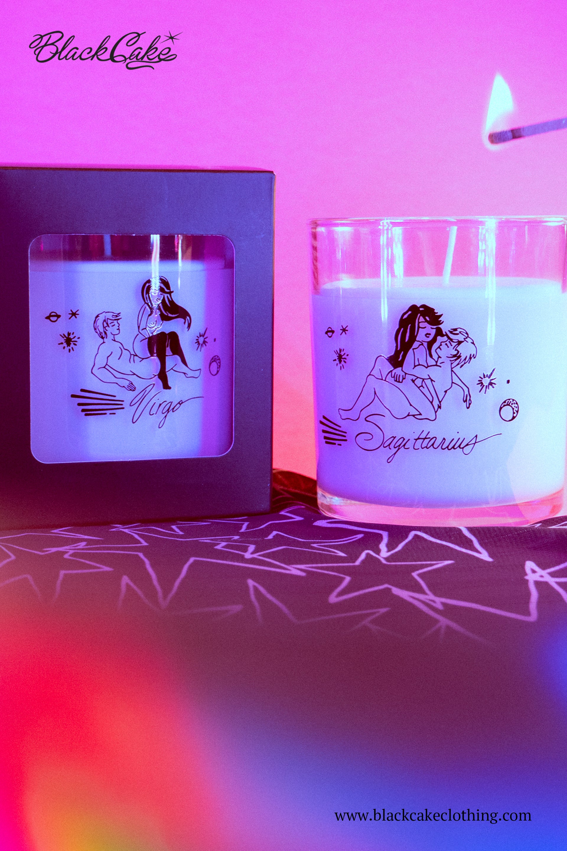 Sagittarius Unique Zodiac All-Natural Scented Soy Candle