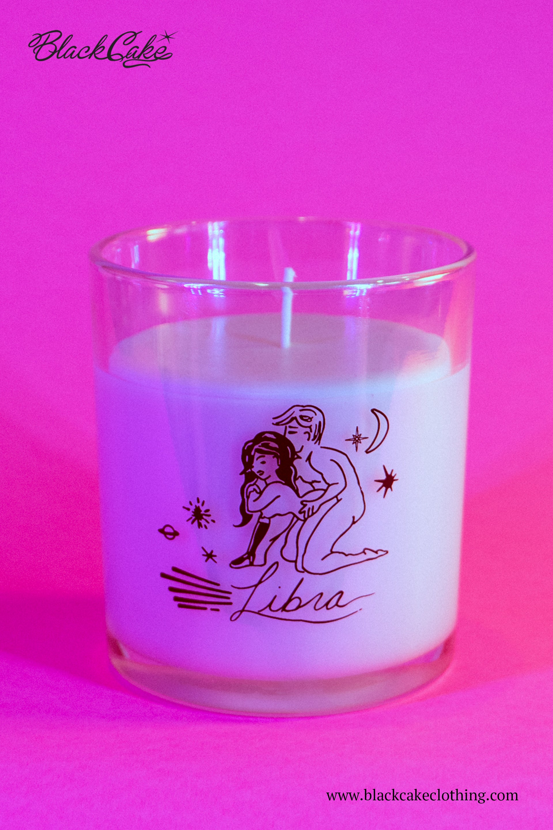 Libra Zodiac Scented Soy Coconut Wax Candle