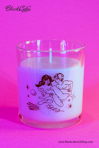 Pisces Zodiac Sign Japanese Honeysuckle Scented Candle