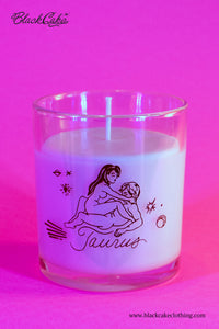 Taurus Zodiac Scented Soy Coconut Wax Candle