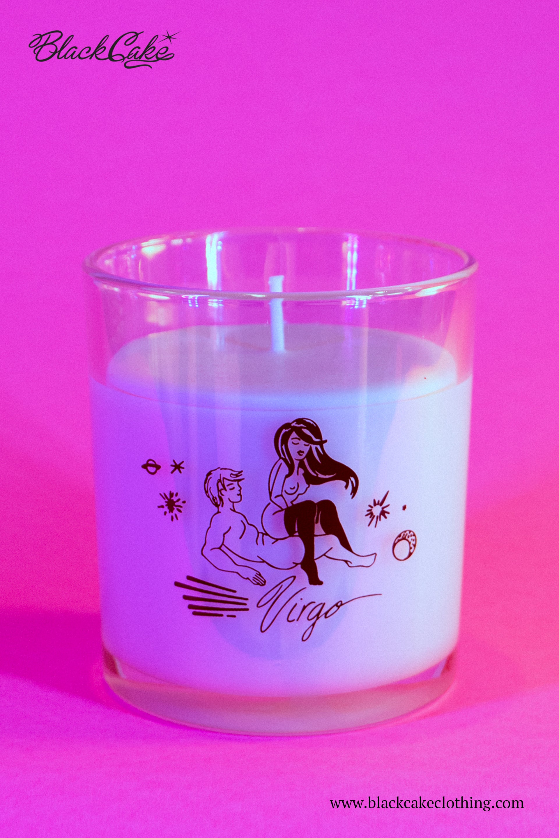Virgo Zodiac Sign Japanese Honeysuckle Scented Candle